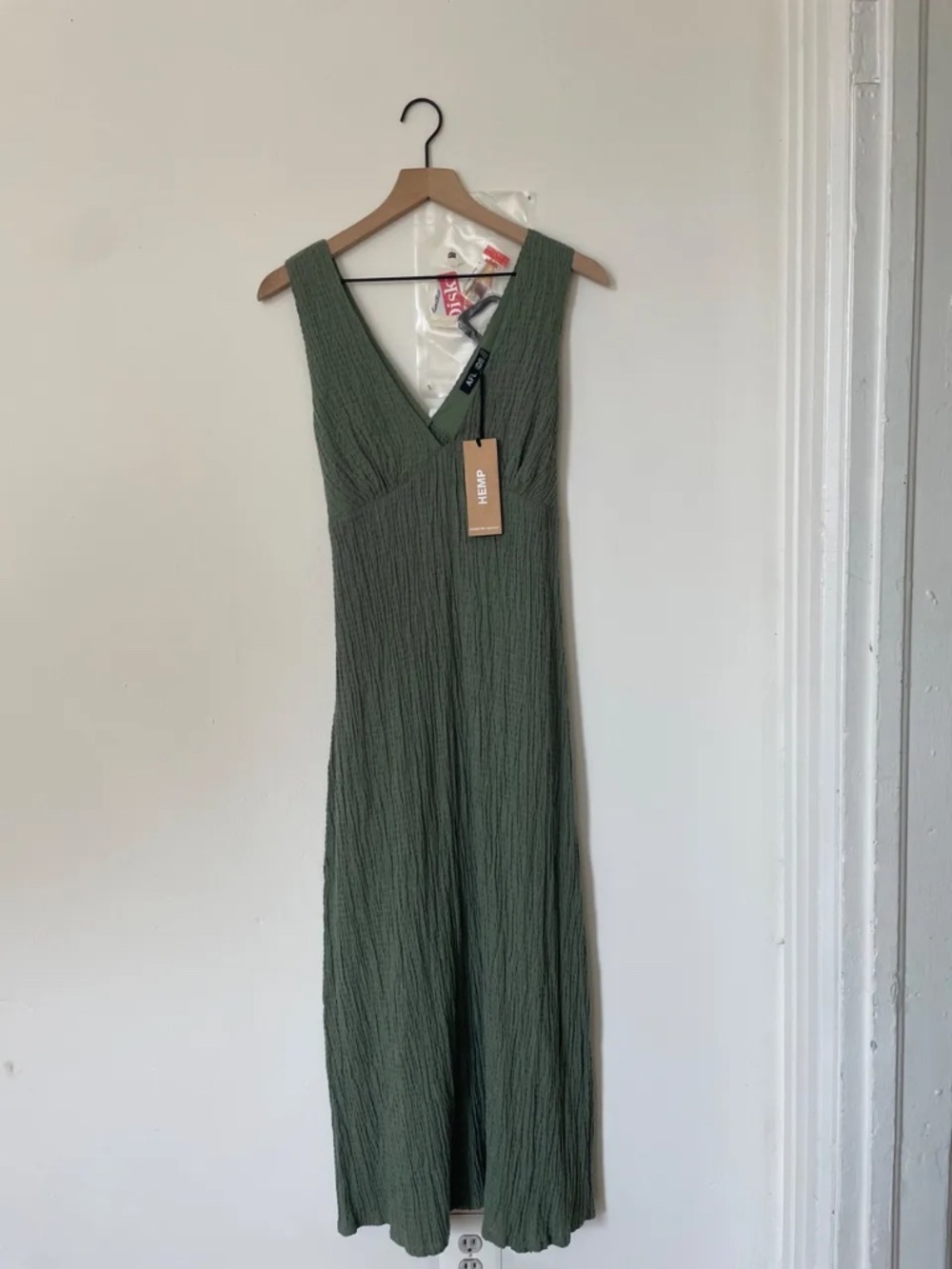 Focus Seersucker Maxi Dress